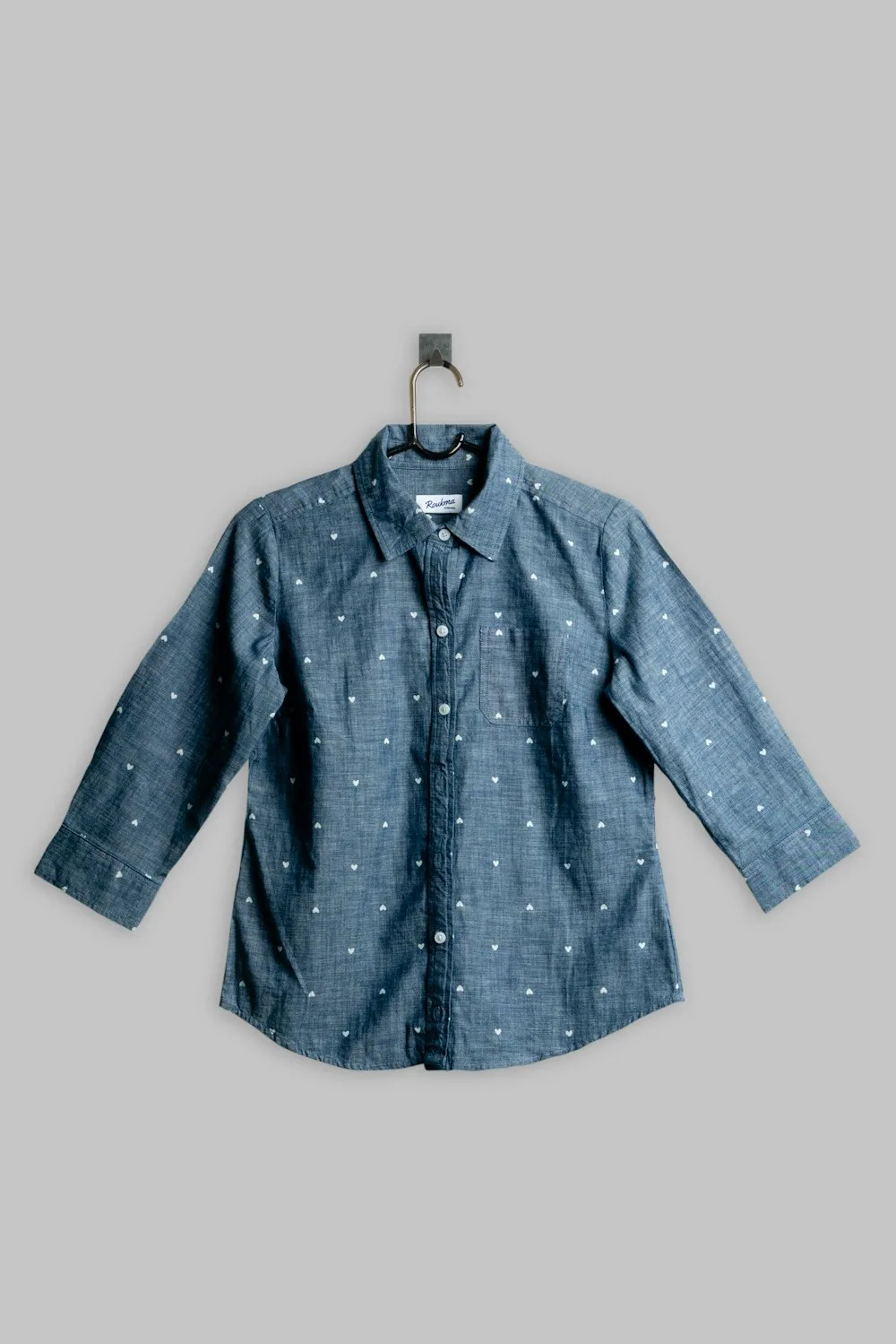 Oversized cotton shirt